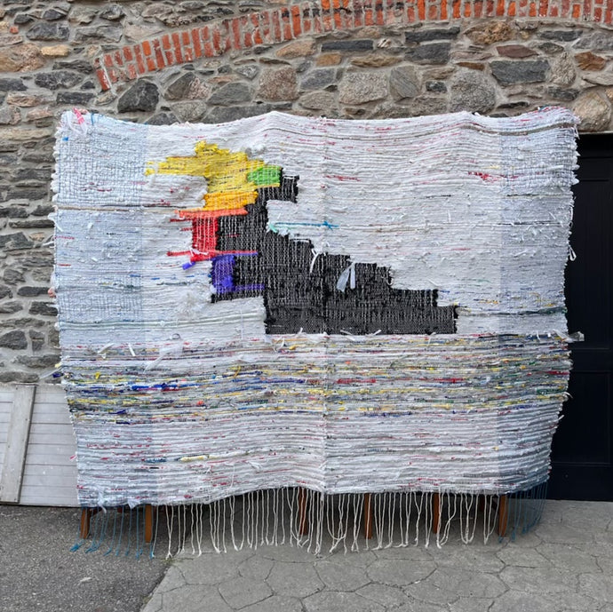 Single-Use Plastic Tapestry